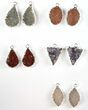 Lot: Druzy Quartz Pendants/Earrings - Pairs #140830-1